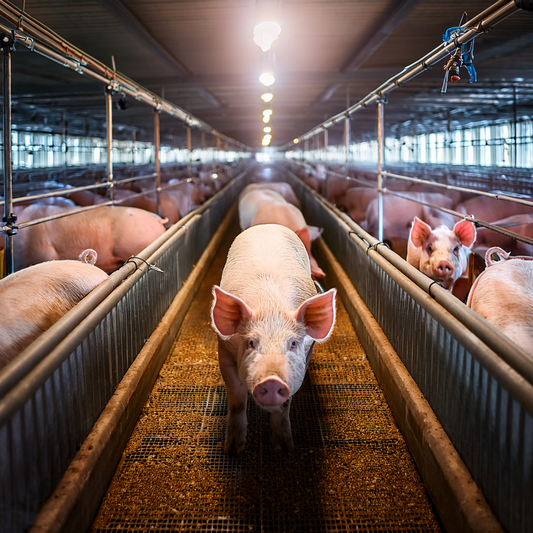 Lighting reduce aggression in swine
